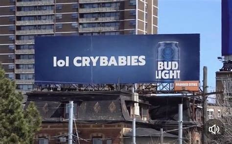 budlight billboard|Fact Check: Is the lol crybabies Bud Light Billboard。